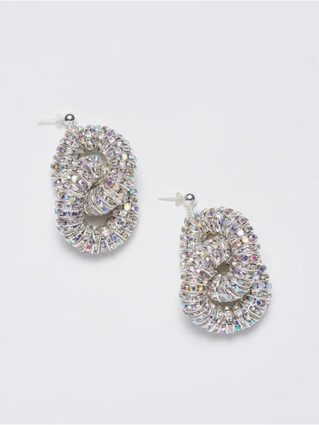 Diamond Tire Earrings