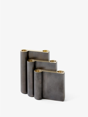 Collect Candleholder SC39 | Small | Bronzed Brass