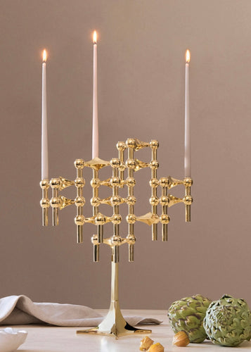 Stoff Nagel Stearinlys Ester & Erik 6-pakning Latte