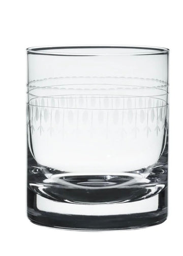 Oval Whisky Glasses 2 pk
