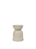 Hourglass Pot Small | Cashmere