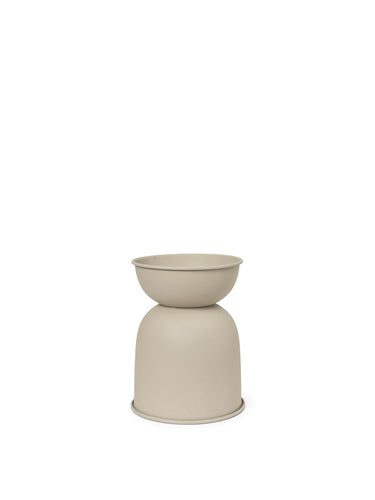 Hourglass Pot Small | Cashmere