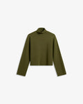 Serge Merino Sweater Moss Green