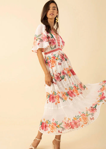 Angie Chiffon Maxi Dress
