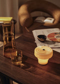 Oppladbar Bordlampe Ripple Portable Lamp Oat
