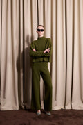 Serge Merino Sweater Moss Green