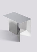 Slit Table Oblong | Mirror Polished Stainless Steel