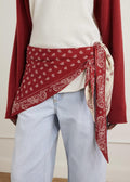 The Wild Rag Carmine & Butter Scarf