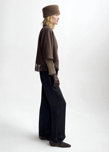 Keyla Lambswool Jacket Brown