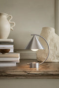 Meridian Bærbar Lampe | Brushed Steel