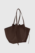 X-Large Mochi Espresso Pebble Grained Leather