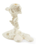 Drip Candle Holder S White