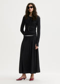 Geri Maxi Skirt Black