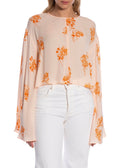 Becky Falling Flowers Top