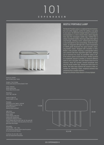 Beetle Portable Lamp
