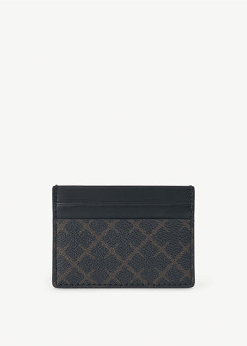 Elia Printed Cardholder Dark Chokolate