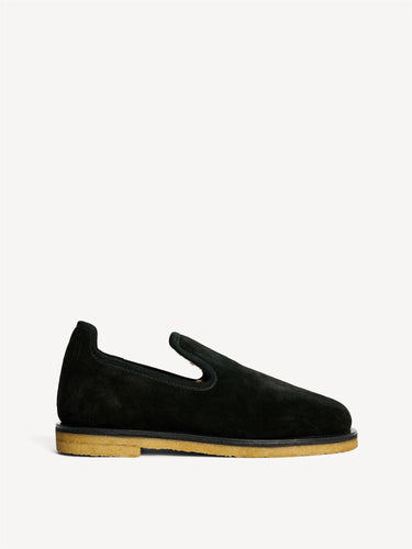 Romine Flats Suede Black