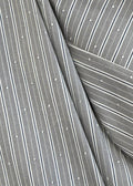 Iben Atari Embellished Shirt Grey Grey Stripe