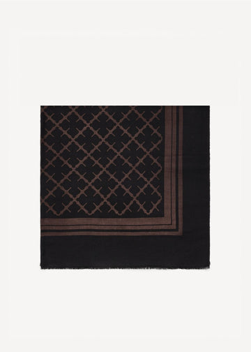 Cornelis Wool Scarf Dark Chocolate