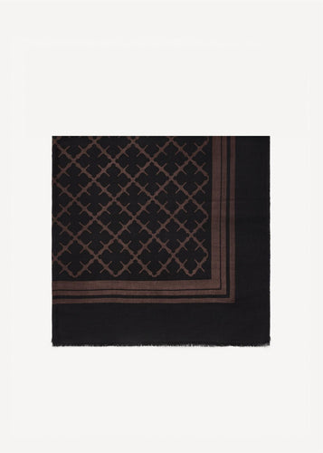 Cornelis Wool Scarf Dark Chocolate