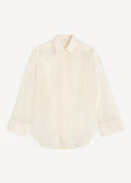 Derris Shirt Soft Organza Soft White