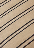 Twill Bolster Cushion Cashmere & Black