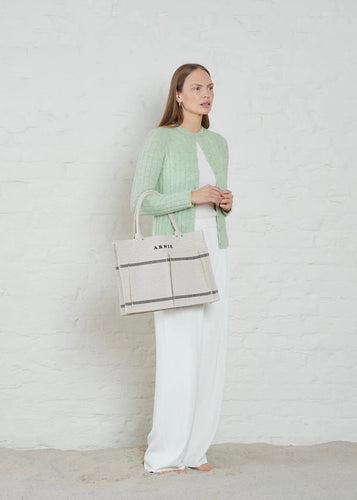 Riviera Cargo Shopper Ecru