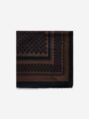 Julee Wool Scarf Dark Chokolate
