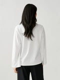 Wide Sleeve Longsleeve | White