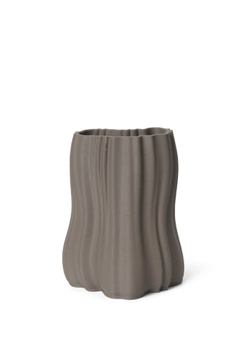 Moire Vase | Anthracite