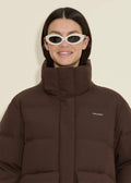 Besseggen Down Jacket Dk. Brown