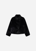 Mallow Faux Mink Dark Grey