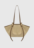 Large Mochi Biscuit Woven Raffia