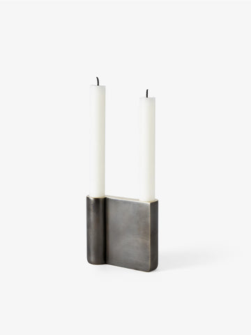 Collect Candleholder SC39 | Small | Bronzed Brass