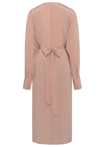 Cannes Dress Silk Light Pink