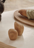 Cairn Salt and Pepper Shaker Oak