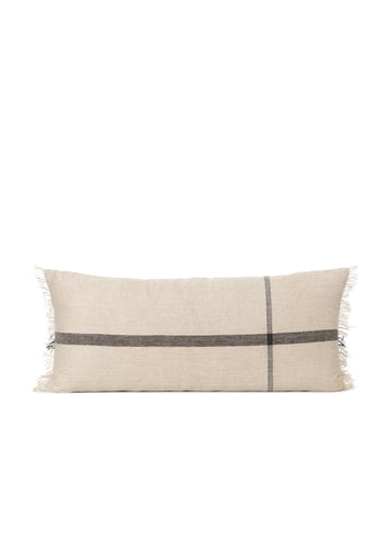 Calm Cushion Long Camel & Black