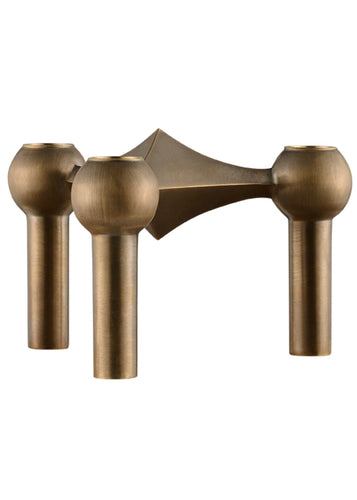 Stoff Nagel Lysestake Bronzed Brass