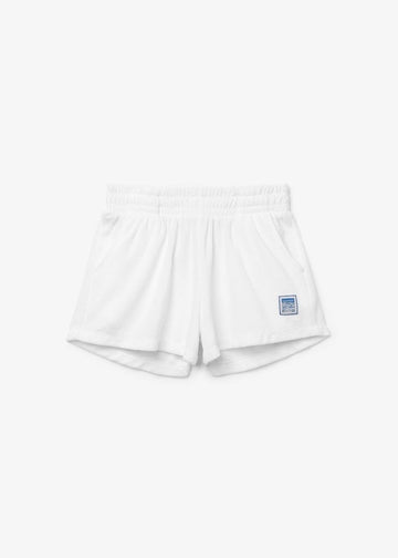 Terry Shorts Creme White