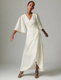 Camilla Contrast Linen Dress Jetstream