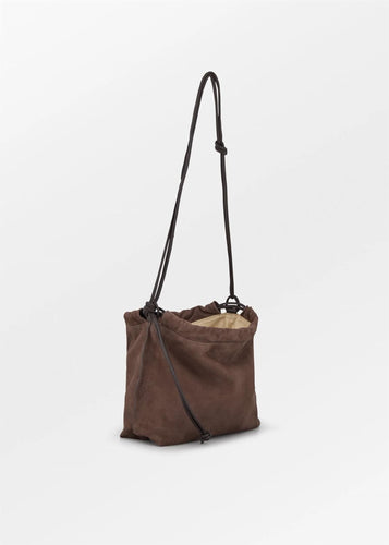 Suede Giana Bag Hot Fudge Brown