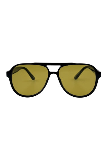 Stevie Solbrille Black & Olive