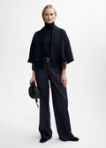 Keyla Lambswool Jakke Black