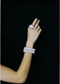 Cleopatra Bangle Silver