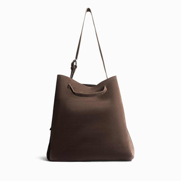 Sac Large Suede Truffle