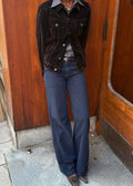 Guell Jeans Chevron Blue Black