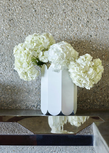 Vase Arcs | White