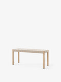 Betty Bench Small Natural Webbing | Oak