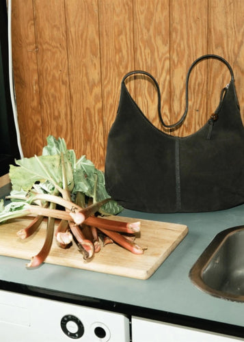 Suede Veg Gema Bag Chocolate