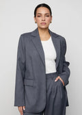 Amaya Blazer Dark Grey